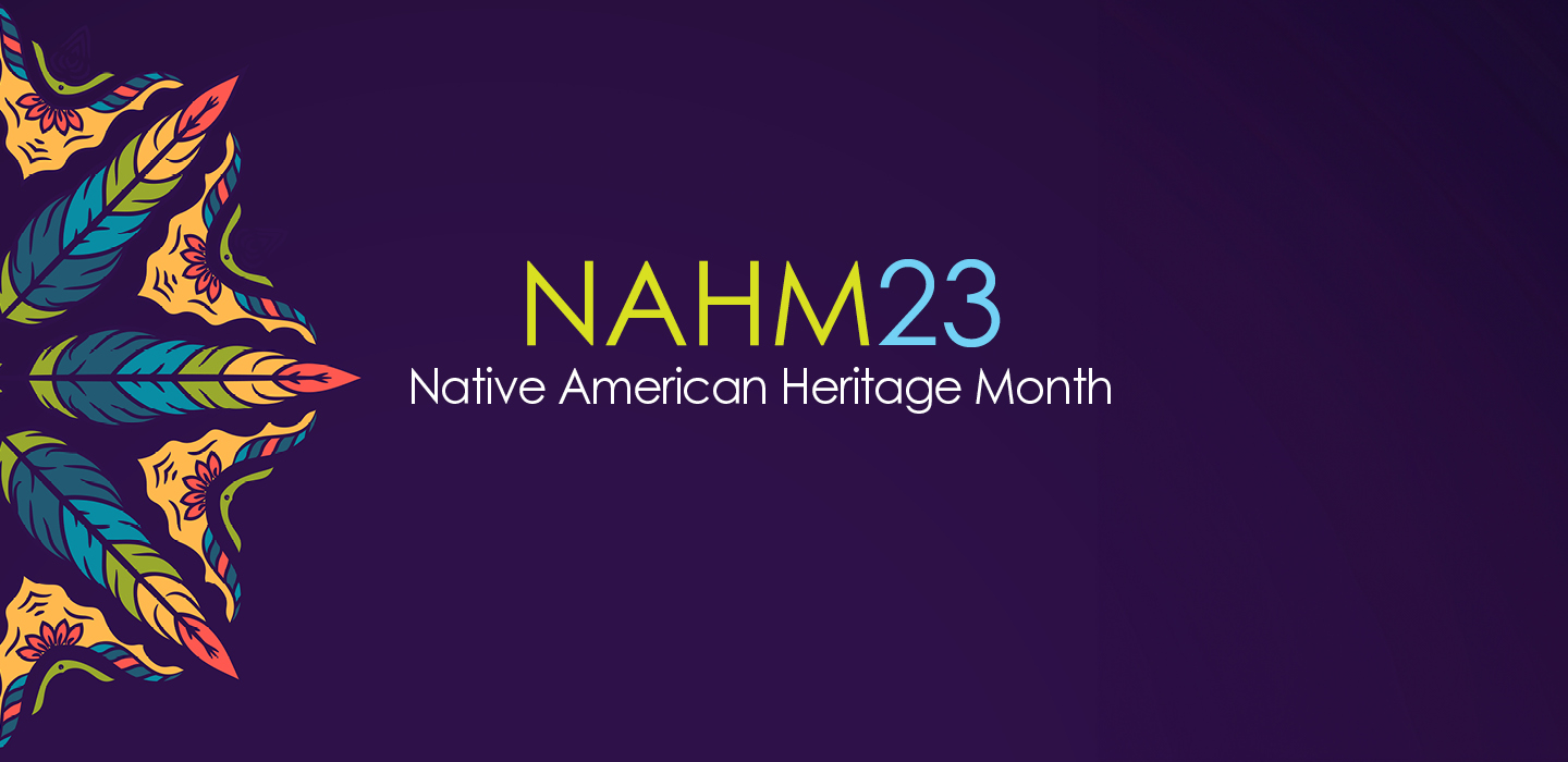 colorful Native American banner