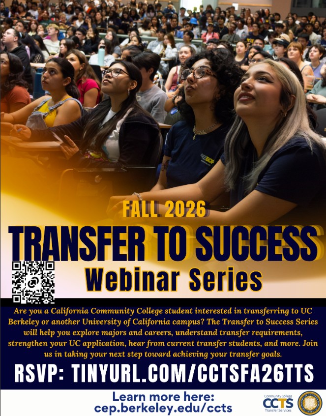 Transfer to Success Webinar Series for Fall 2026