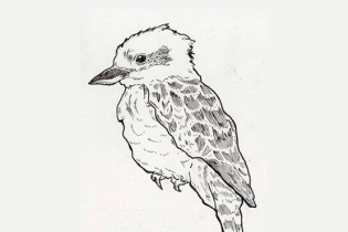 a cute drawing of a bird under the Moorpark Review title