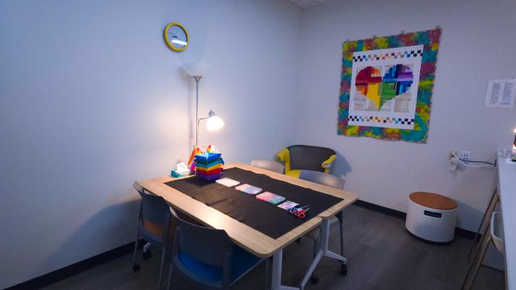 pride center work table