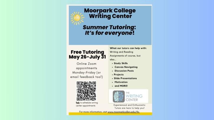 Summer at the Writing Center