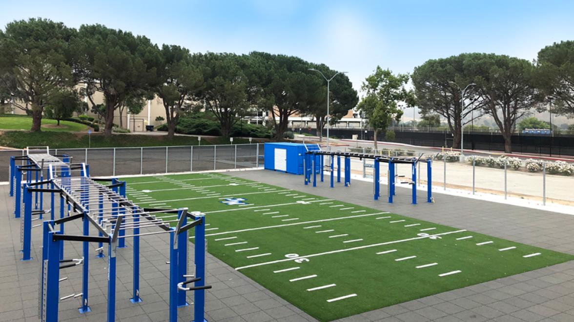 functional outdoor training space